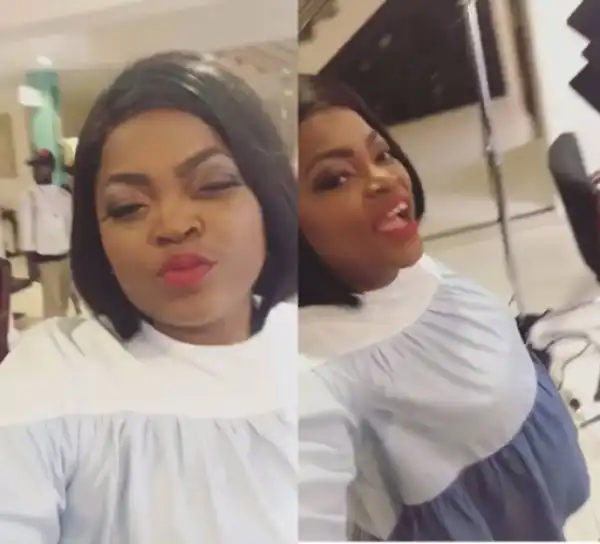 New Photos Of A Heavily Pregnant Funke Akindele